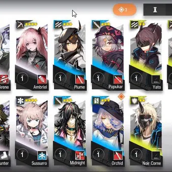 Arknights Accounts Starter Lv 1 | 15 Operator | 4k+ Orundum | 1 Limited | [SilverAsh the Reignfrost] | Chapter 0-1 | Check