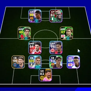 eFootball Accounts High-End Android|Power 2751|Epic Paul Shcoles,Rui Costa|Show Time Micky van de Ven,Marcus Rashford,Lionel