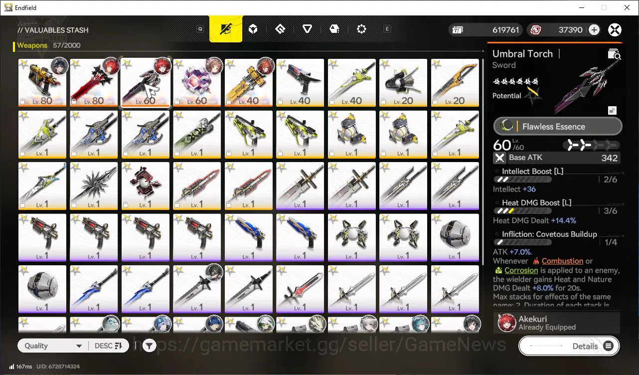 Arknights: Endfield Accounts NA/EU [Best Choice]|5K Arsenal + 85 Ori&40K ORO|[L image 10