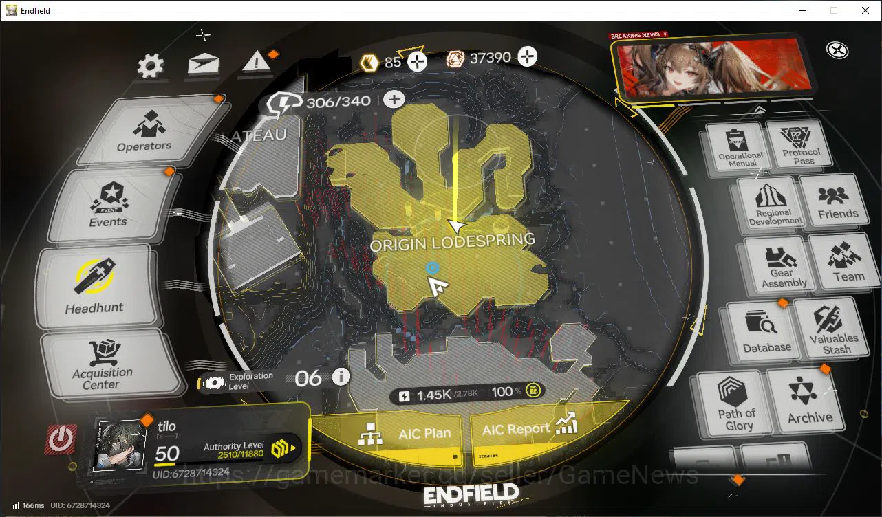 Arknights: Endfield Accounts NA/EU [Best Choice]|5K Arsenal + 85 Ori&40K ORO|[L image 8