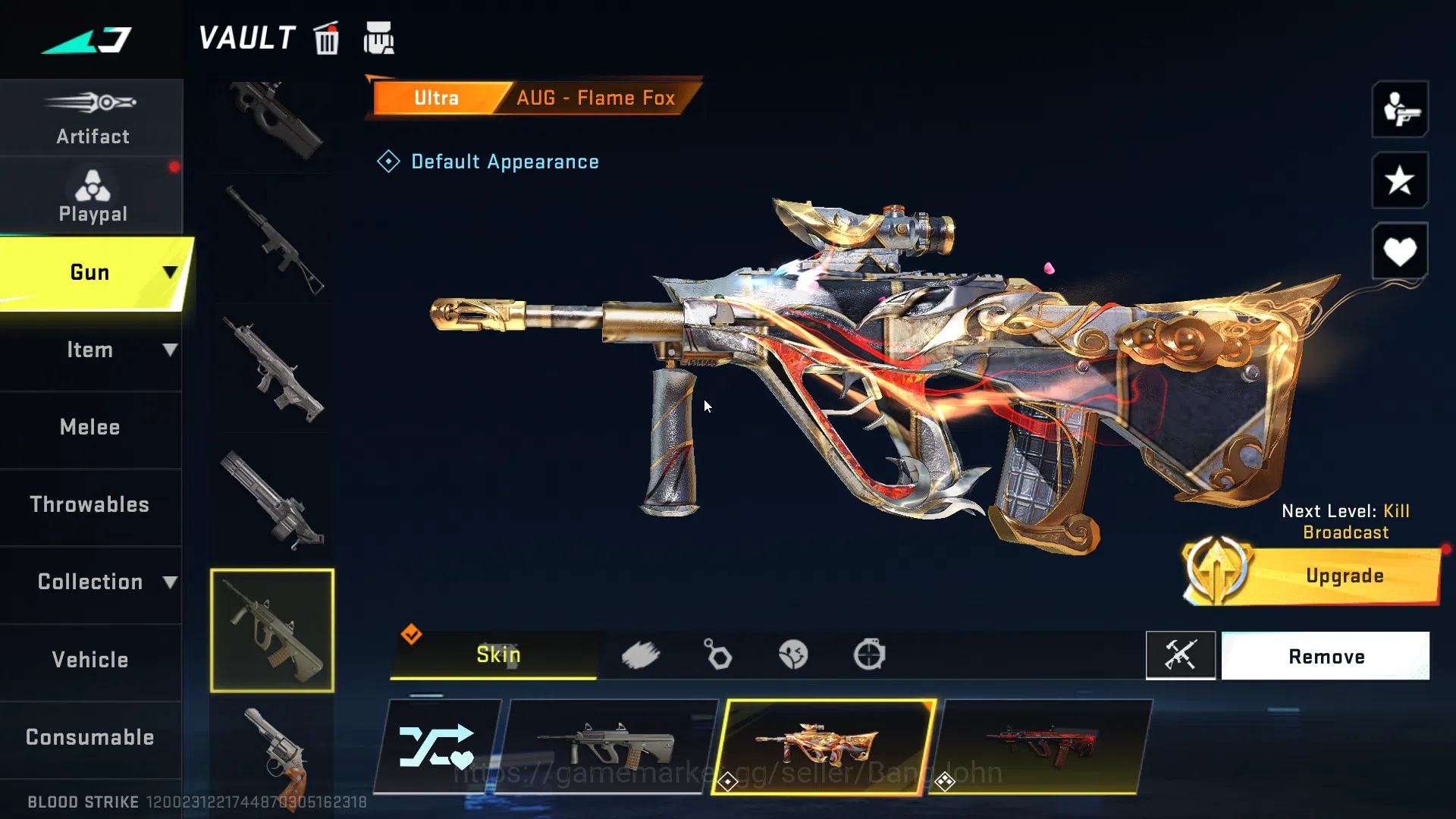 Blood Strike Accounts ASIA| ETERNAL Scorpious Voucher|7DS AK47,Kar98k,QB image 11