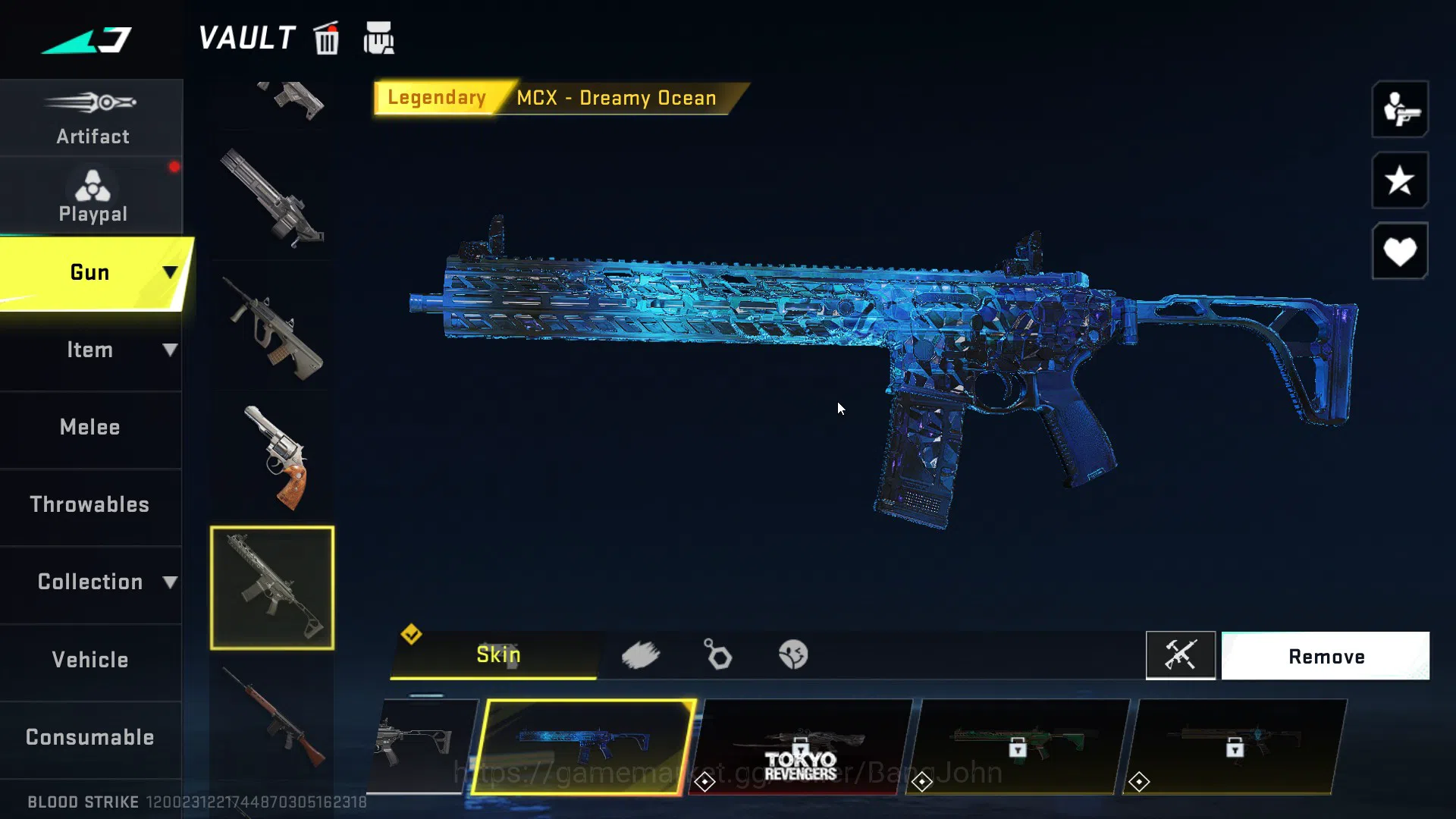 Blood Strike Accounts ASIA| ETERNAL Scorpious Voucher|7DS AK47,Kar98k,QB image 12