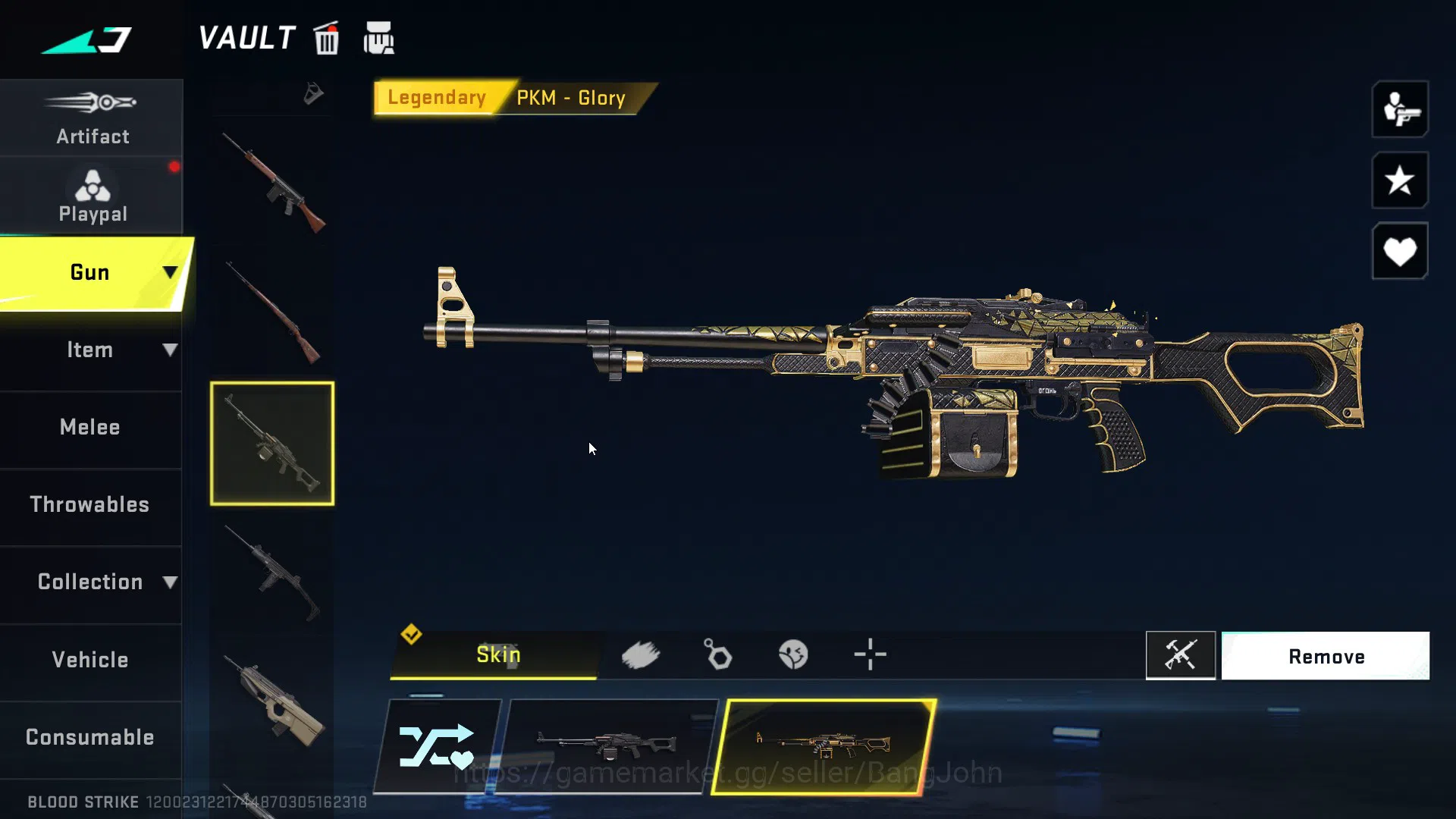 Blood Strike Accounts ASIA| ETERNAL Scorpious Voucher|7DS AK47,Kar98k,QB image 14