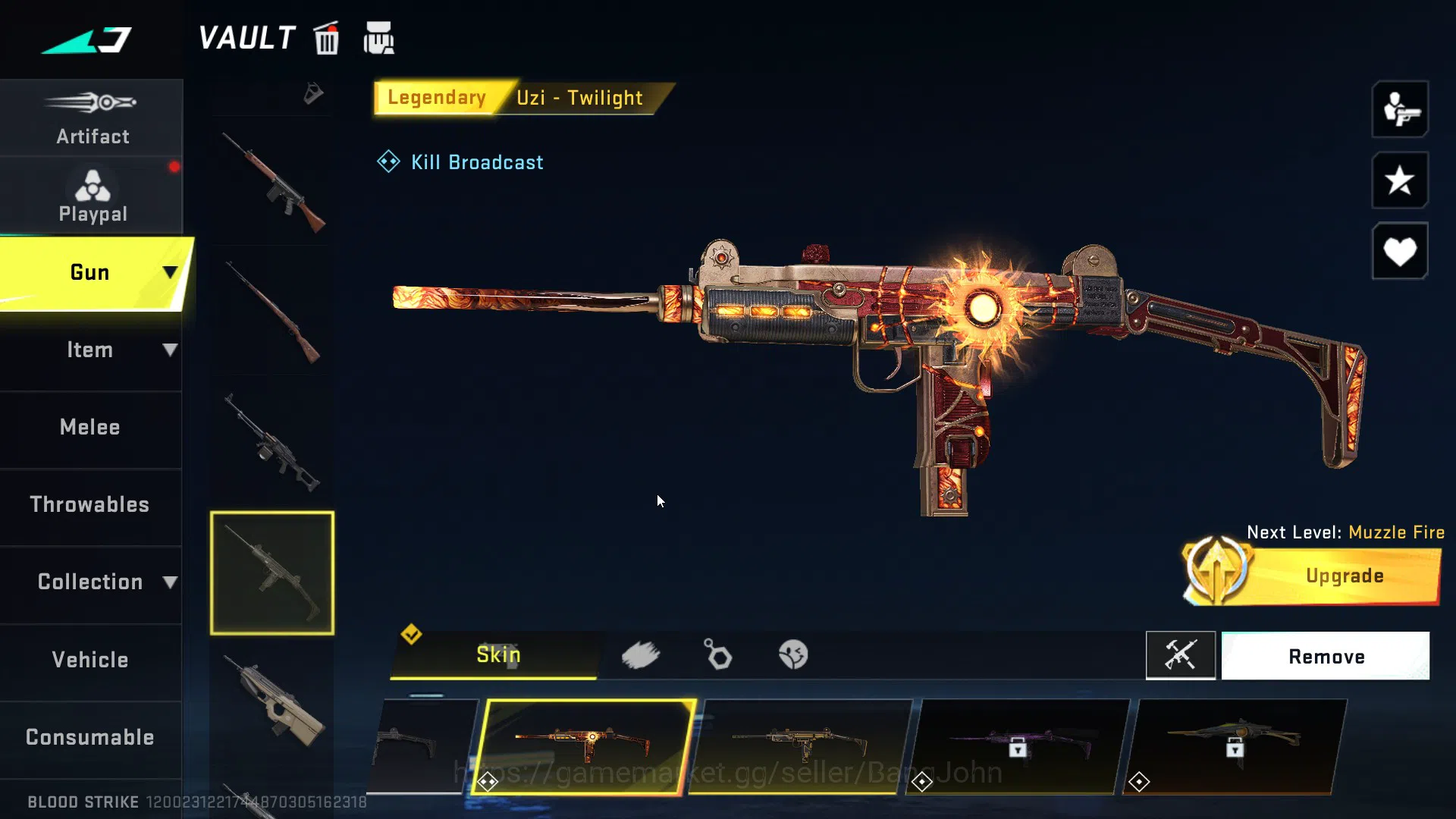 Blood Strike Accounts ASIA| ETERNAL Scorpious Voucher|7DS AK47,Kar98k,QB image 15