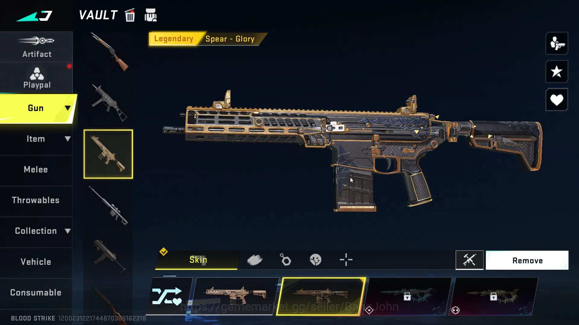 Blood Strike Accounts ASIA| ETERNAL Scorpious Voucher|7DS AK47,Kar98k,QB image 17