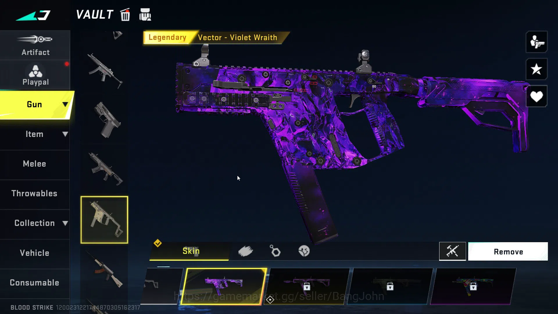 Blood Strike Accounts ASIA| ETERNAL Scorpious Voucher|7DS AK47,Kar98k,QB image 4