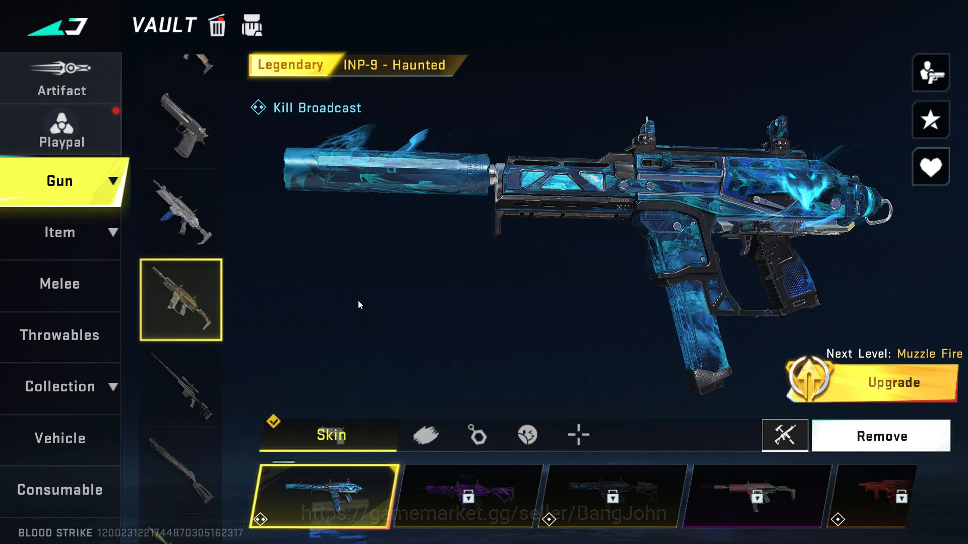 Blood Strike Accounts ASIA| ETERNAL Scorpious Voucher|7DS AK47,Kar98k,QB image 8