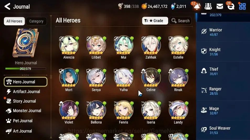 Epic Seven Accounts GLOBAL Unverif|21 ML(School Nurse Yulha,Salome,LOT image 10