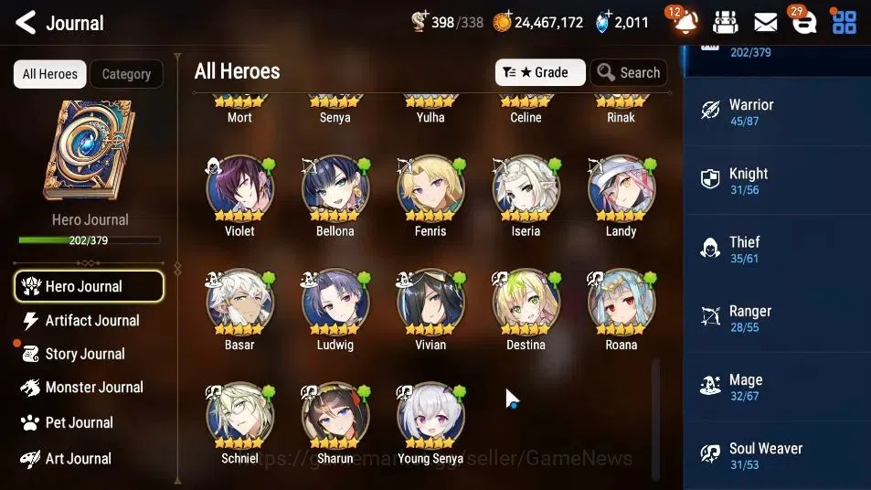 Epic Seven Accounts GLOBAL Unverif|21 ML(School Nurse Yulha,Salome,LOT image 11