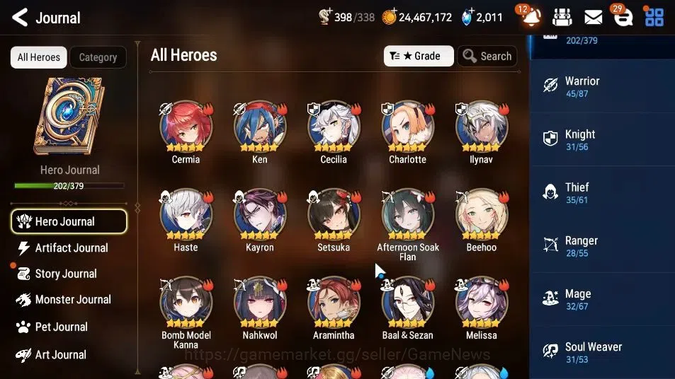 Epic Seven Accounts GLOBAL Unverif|21 ML(School Nurse Yulha,Salome,LOT image 8