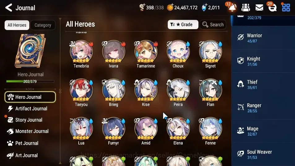 Epic Seven Accounts GLOBAL Unverif|21 ML(School Nurse Yulha,Salome,LOT image 9