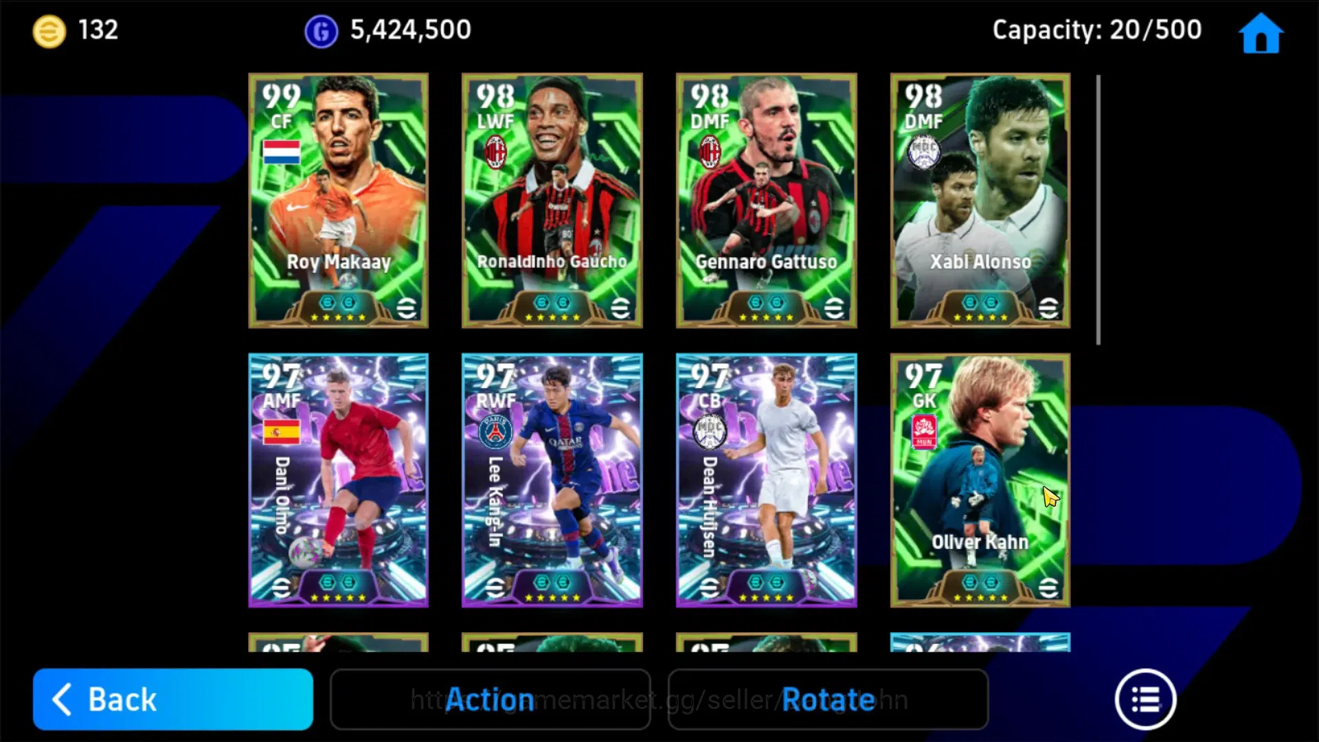 eFootball Accounts Android|PW 3185|Epic Ronaldinho, Makaay, Gennaro,  image 3