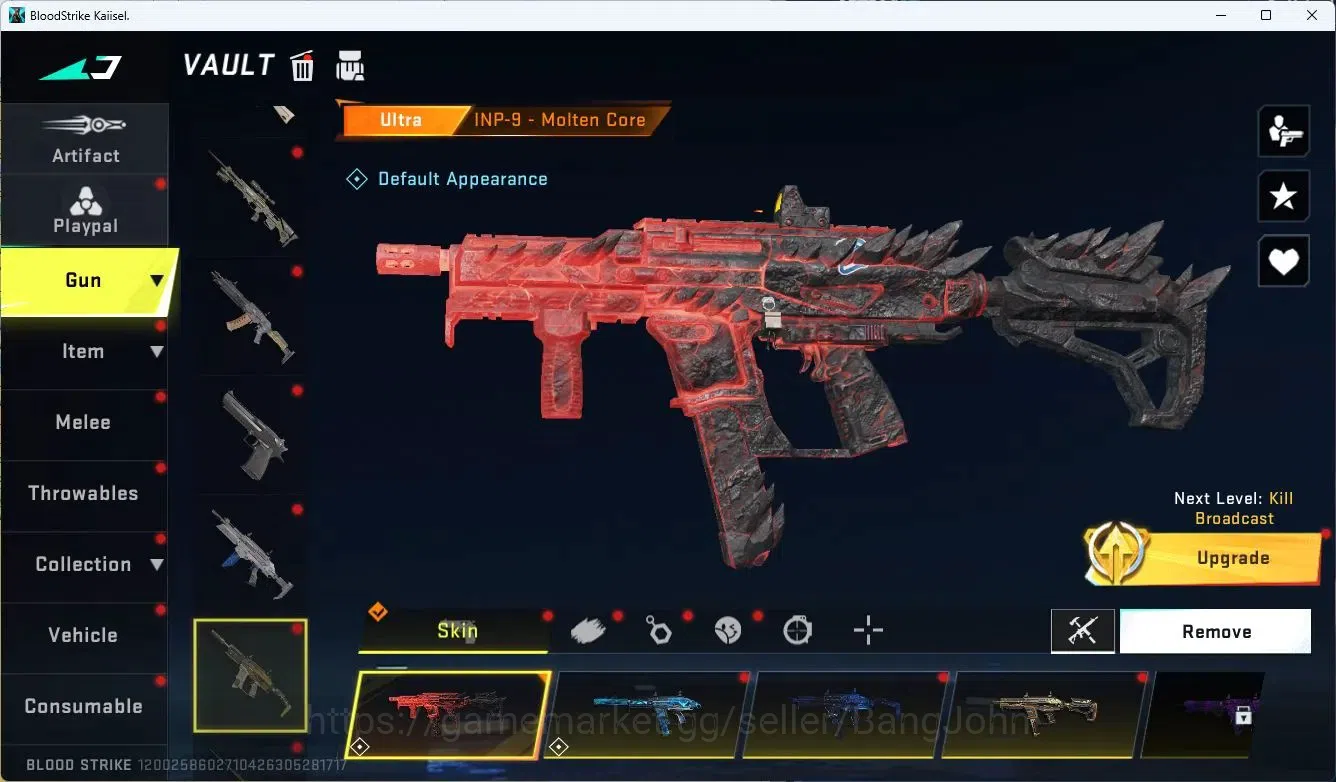 Blood Strike Accounts ASIA | Eternal Desert Eagle-Scorpius|3 EVA|3 7DS|3 image 11
