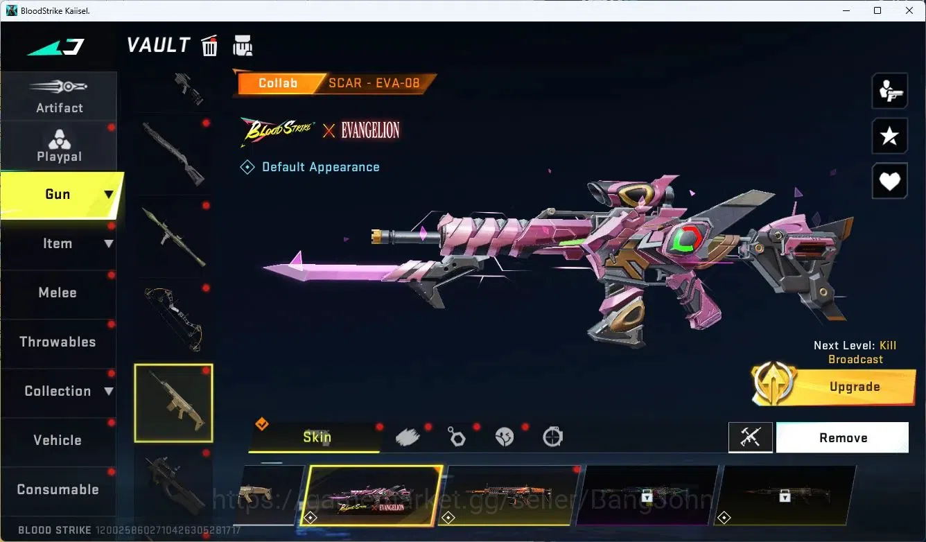 Blood Strike Accounts ASIA | Eternal Desert Eagle-Scorpius|3 EVA|3 7DS|3 image 13