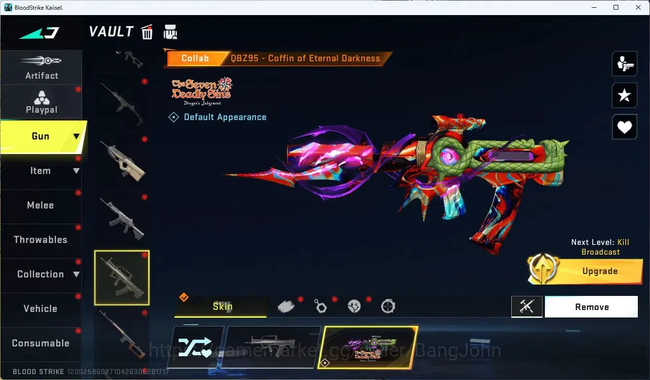Blood Strike Accounts ASIA | Eternal Desert Eagle-Scorpius|3 EVA|3 7DS|3 image 18