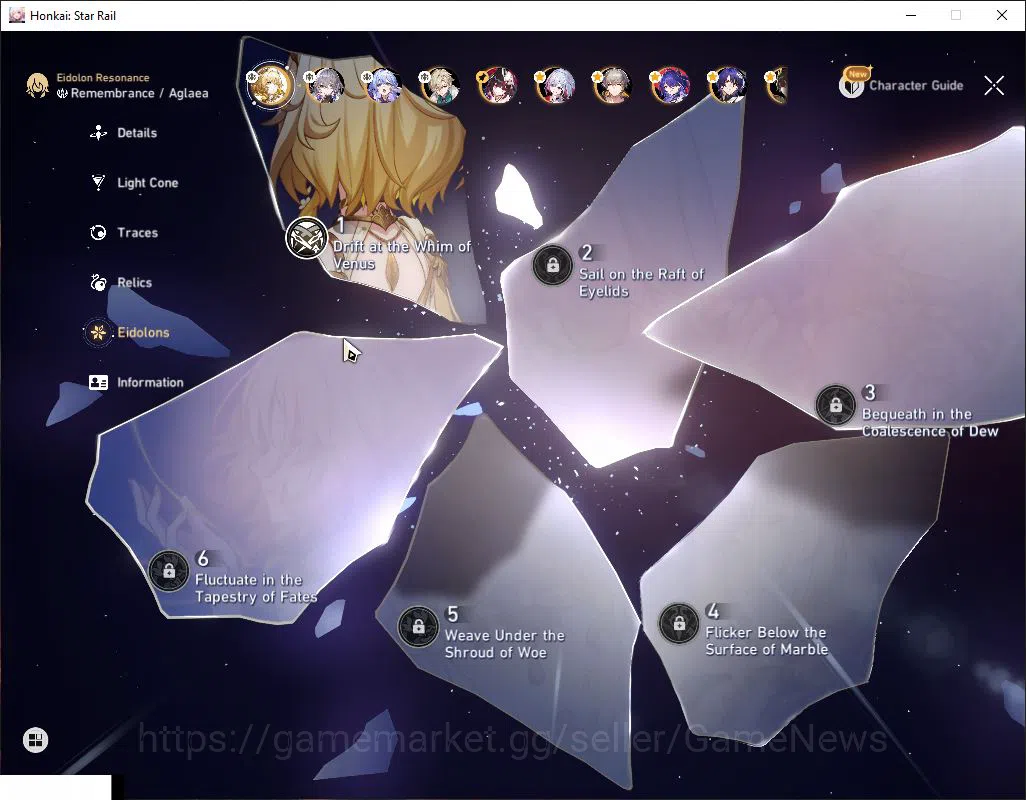 Honkai Star Rail Accounts Asia|TL 69|10 Limited|[Robin,Sparkle]+Sign,Aglaea  image 5