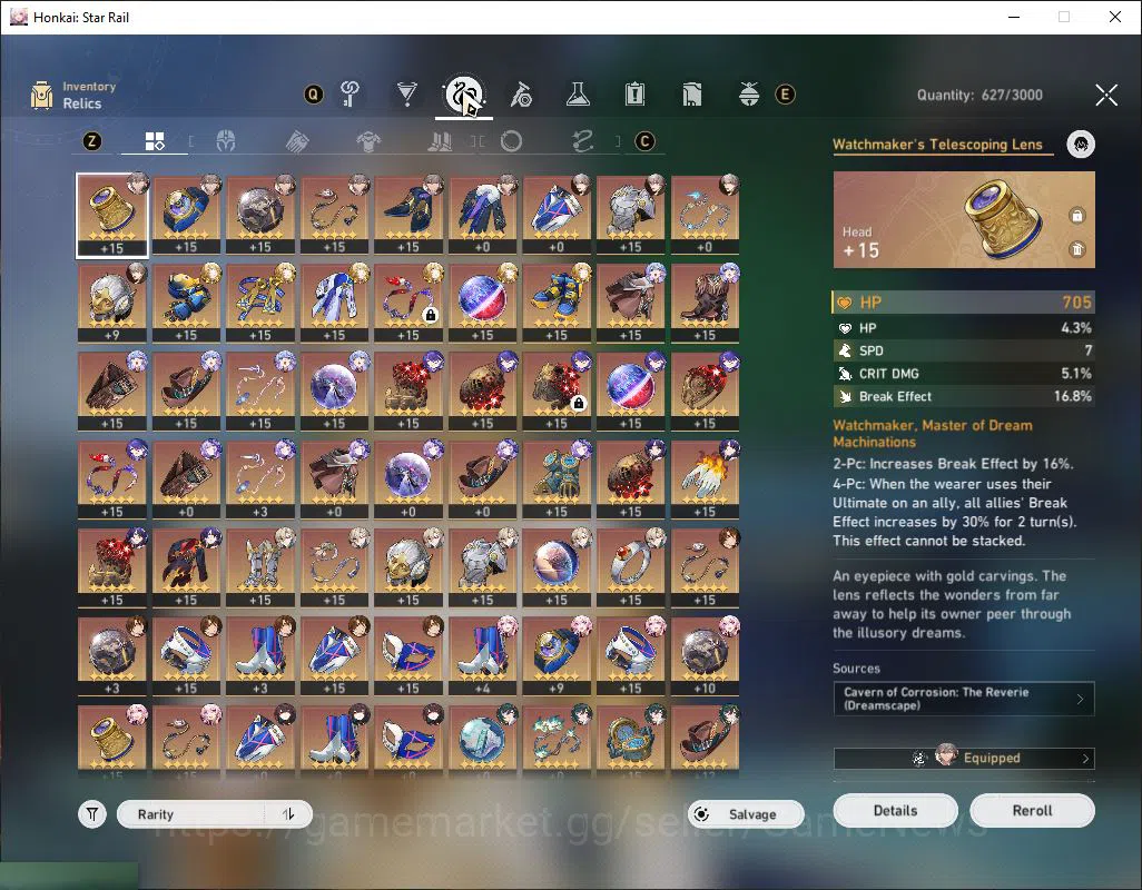 Honkai Star Rail Accounts Asia|TL 69|10 Limited|[Robin,Sparkle]+Sign,Aglaea  image 8