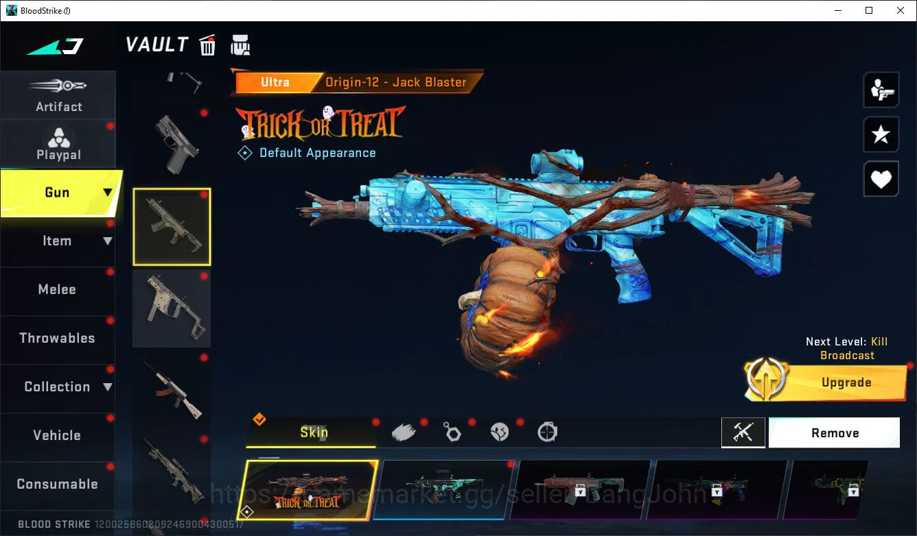 Blood Strike Accounts ASIA LVL 50 GOLD ULTRA ORIGIN 12 ULTRA URB ASURA U image 11