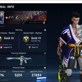 Blood Strike High-End ASIA LVL 50 GOLD ULTRA ORIGIN 12 ULTRA URB ASURA U image 1