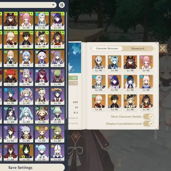 Genshin Impact Accounts Others ASIA|AR60WL9|13