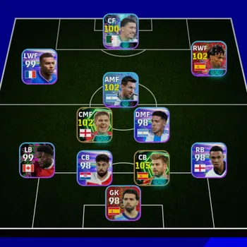 eFootball Accounts Legends & Iconic Players Collective 3063 Gerrad Pique, KONAMI only