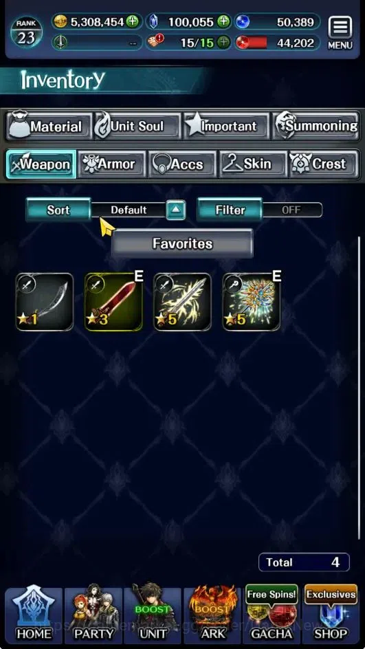 Last Cloudia Accounts Mid‑Game GLOBAL|100K Crystal|Collab B Frontier (G Tilith,Vargas) + (A Roland,Telestio,Arkh,G 16