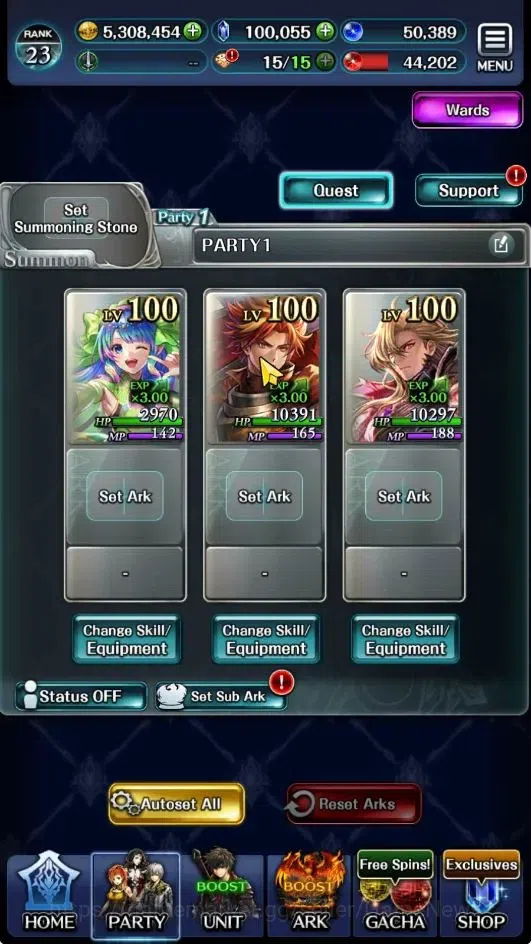 Last Cloudia Accounts Mid‑Game GLOBAL|100K Crystal|Collab B Frontier (G Tilith,Vargas) + (A Roland,Telestio,Arkh,G 5