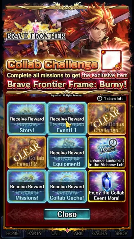 Last Cloudia Accounts Mid‑Game GLOBAL|100K Crystal|Collab B Frontier (G Tilith,Vargas) + (A Roland,Telestio,Arkh,G 8