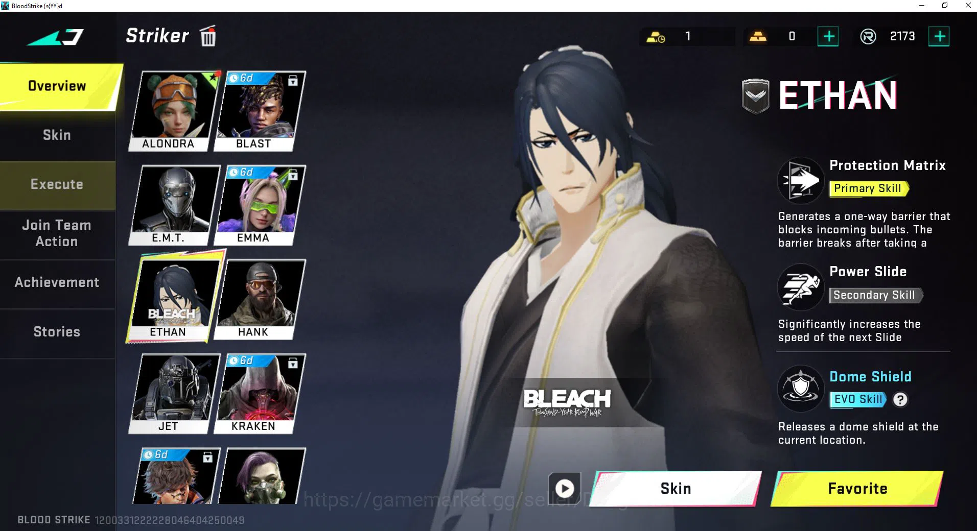Blood Strike Accounts ASIA DIAMOND|BLEACH ETHAN|AK47 AXE RHITTA|COLLAB S image 13