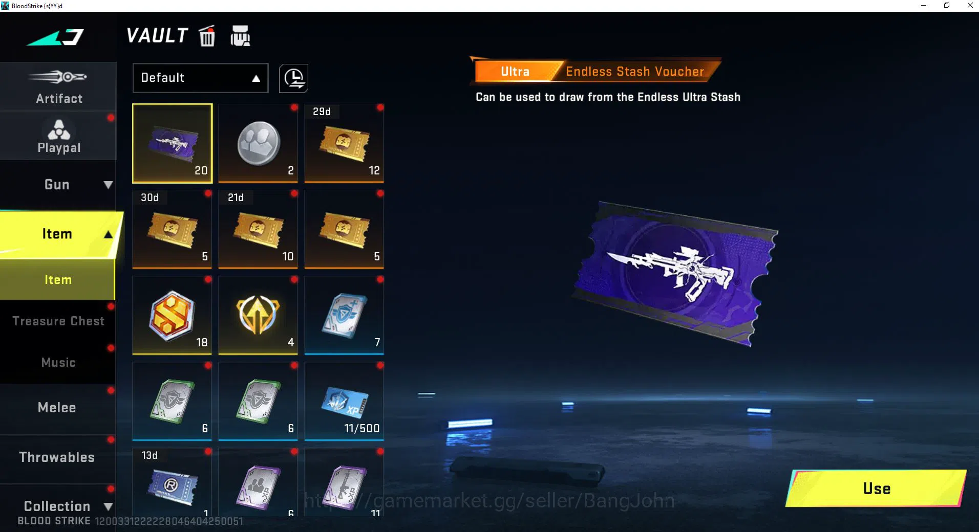 Blood Strike Accounts ASIA DIAMOND|BLEACH ETHAN|AK47 AXE RHITTA|COLLAB S image 7
