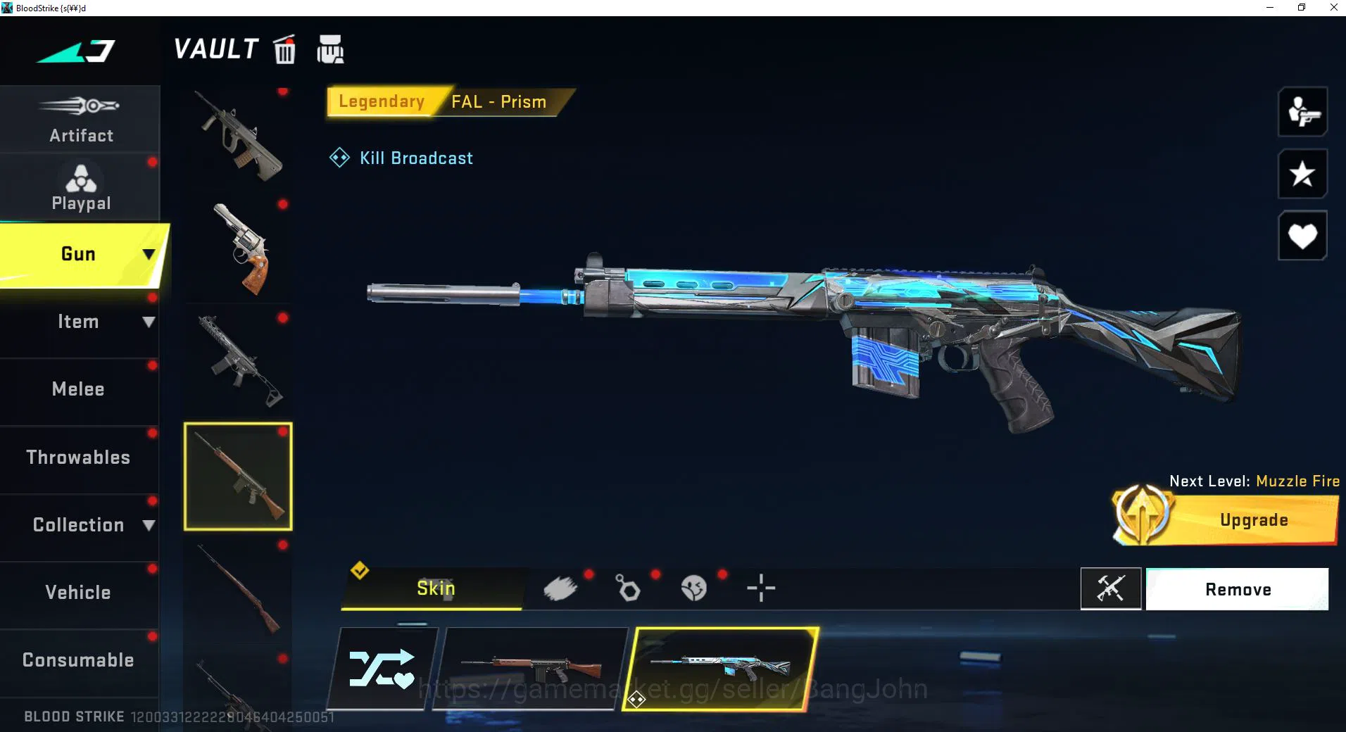 Blood Strike Accounts ASIA DIAMOND|BLEACH ETHAN|AK47 AXE RHITTA|COLLAB S image 8