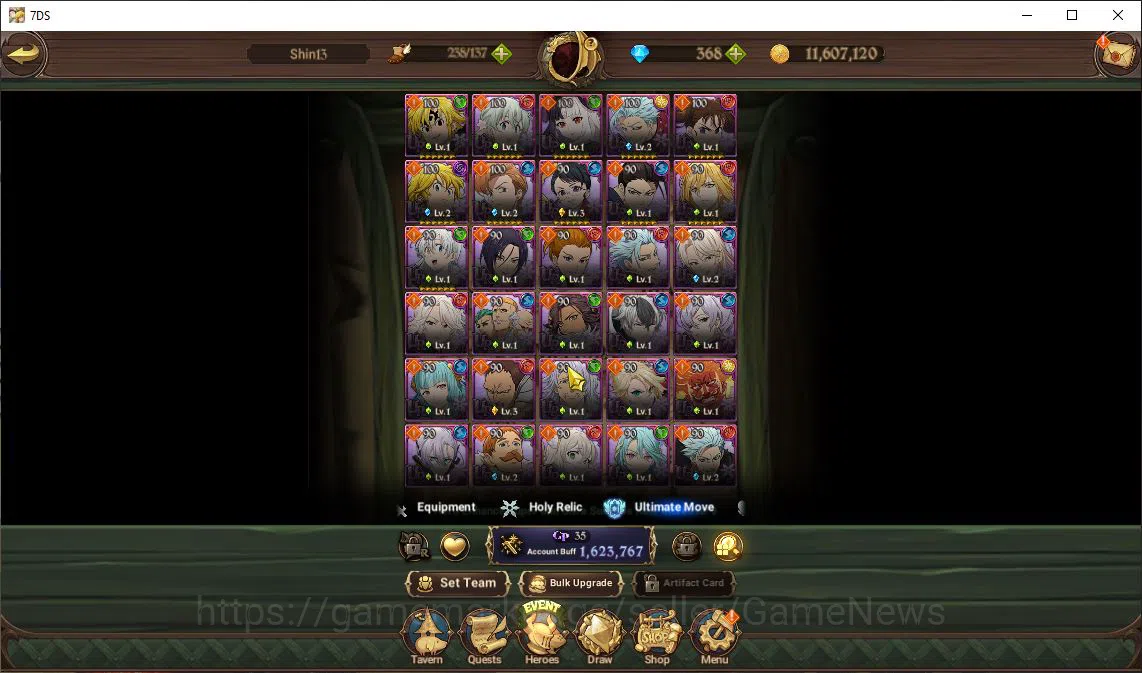 The Seven Deadly Sins: Grand Cross Accounts Global | 1,6 M CC | Chapter 2 | 368 Dm+1 Seventh S image 14