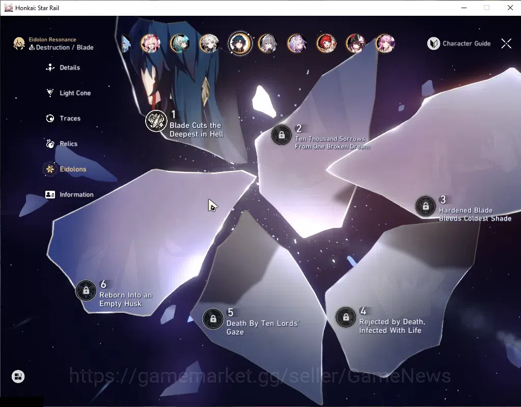 Honkai Star Rail Accounts Asia|TL 70|Bonus GI 26 Limit|5 Premium Team|32 Lim image 11