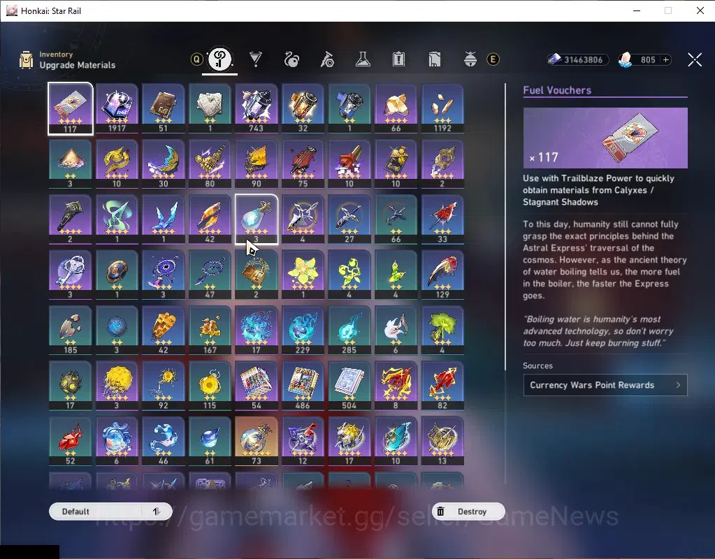Honkai Star Rail Accounts Asia|TL 70|Bonus GI 26 Limit|5 Premium Team|32 Lim image 16