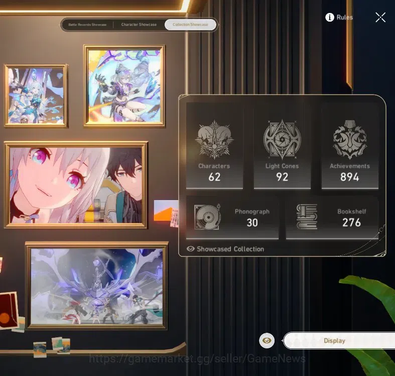 Honkai Star Rail Accounts Asia|TL 70|Bonus GI 26 Limit|5 Premium Team|32 Lim image 3