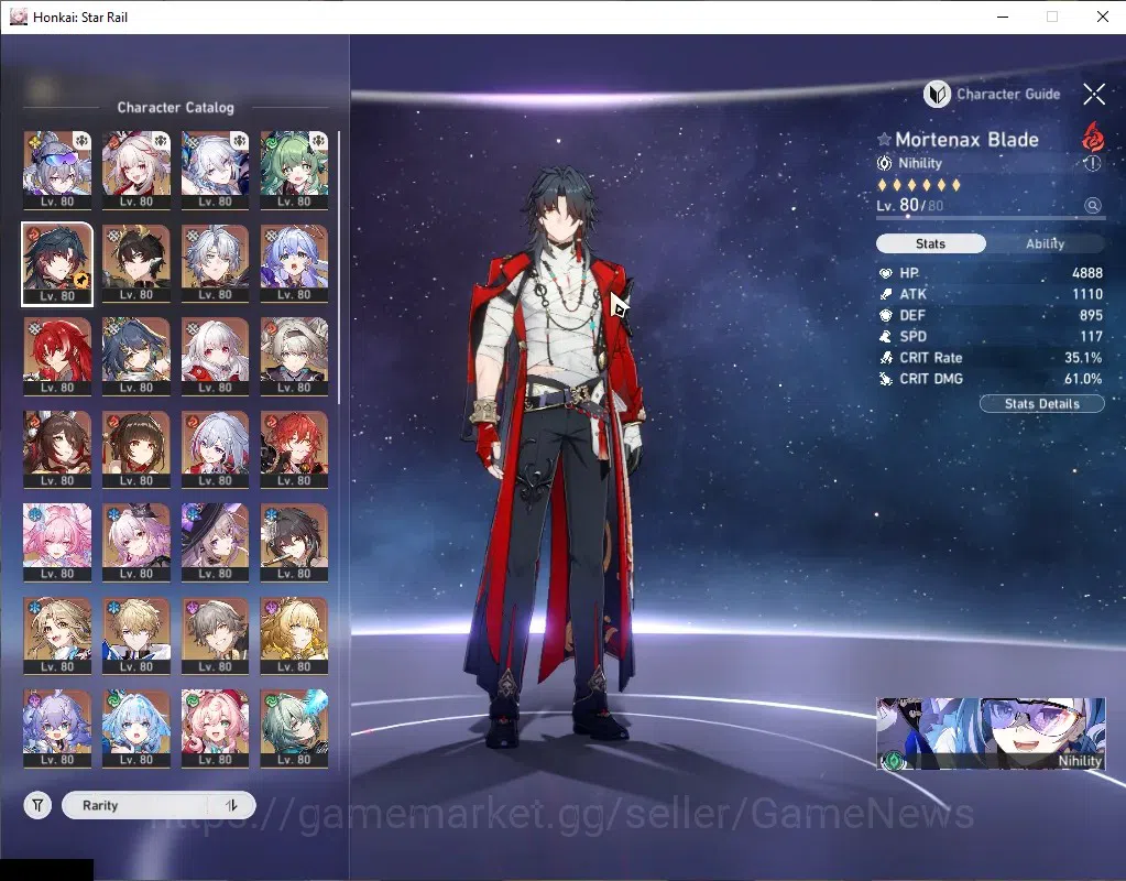 Honkai Star Rail Accounts Asia|TL 70|Bonus GI 26 Limit|5 Premium Team|32 Lim image 4