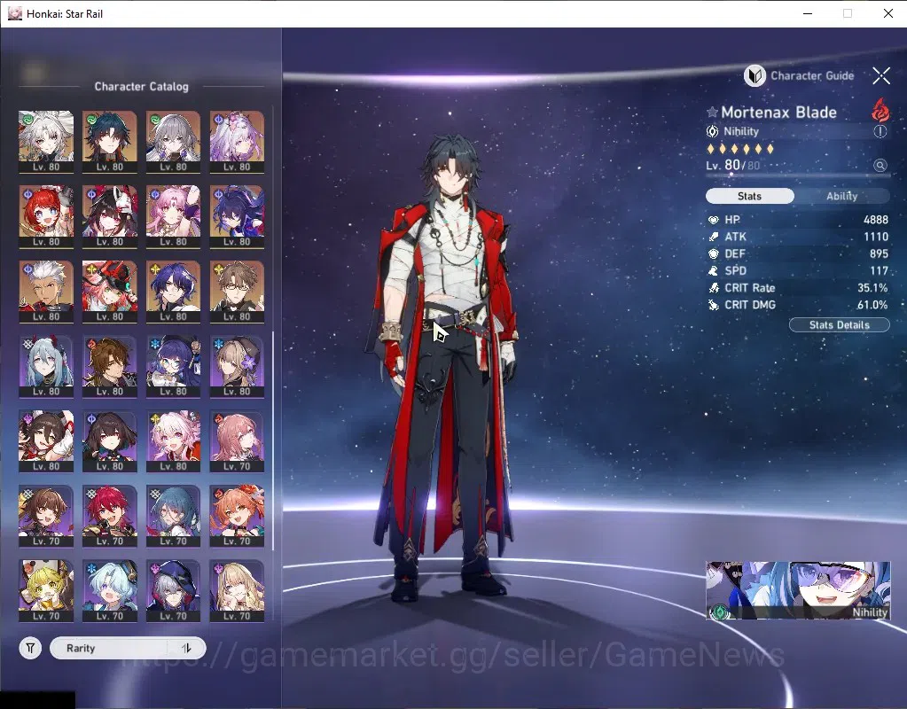 Honkai Star Rail Accounts Asia|TL 70|Bonus GI 26 Limit|5 Premium Team|32 Lim image 5