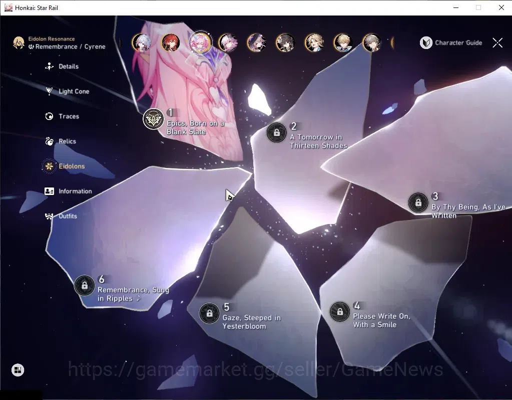 Honkai Star Rail Accounts Asia|TL 70|Bonus GI 26 Limit|5 Premium Team|32 Lim image 8