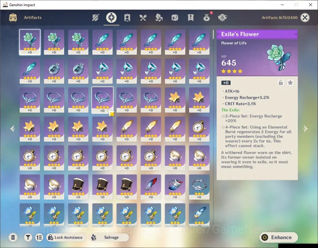 Genshin Impact Accounts ASIA|AR 25|All Unset|1 Limited + 1(*5 Char Standar image 4