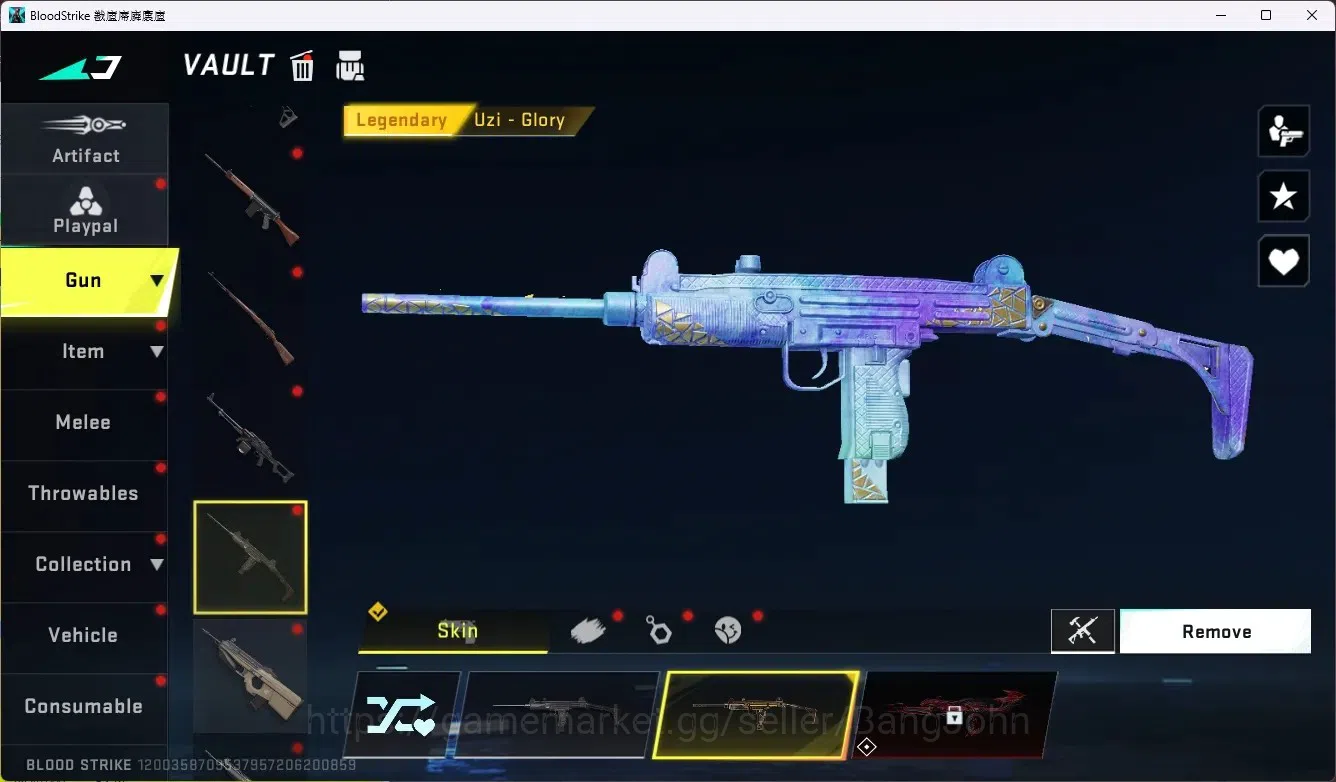 Blood Strike Accounts ASIA |Eternal: Desert Eagle-Scorpius |3 Collab Gun image 11
