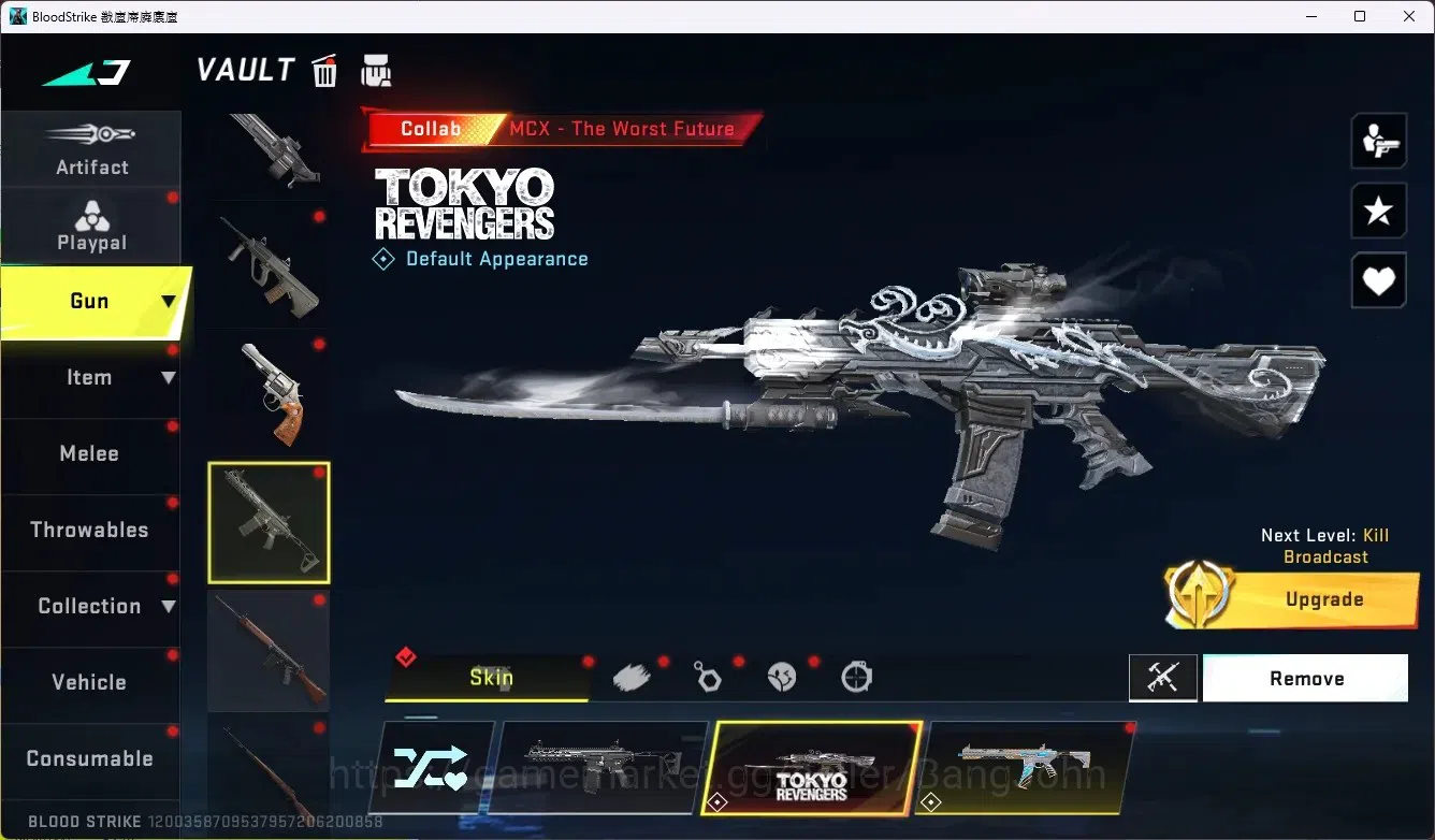 Blood Strike Accounts ASIA |Eternal: Desert Eagle-Scorpius |3 Collab Gun image 3