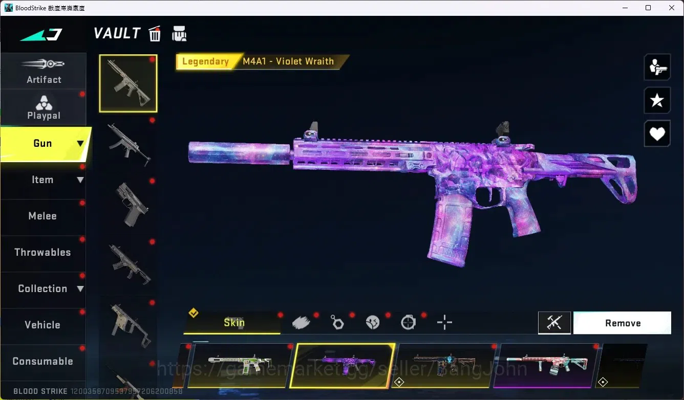 Blood Strike Accounts ASIA |Eternal: Desert Eagle-Scorpius |3 Collab Gun image 7