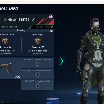 Blood Strike Accounts Others ASIA|Eternal Gun: M82 - Noxdra|1 Epic Name-Changing Card|Check SS BS3193B