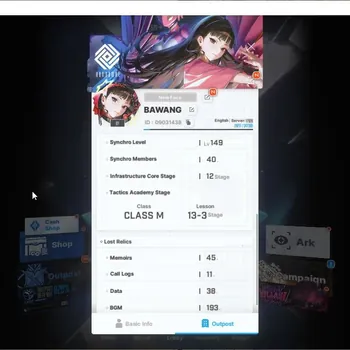 Goddess of Victory: Nikke Accounts Others NA|Sync Lv 149|Power 98K|30 SSR|Liter,Alice,D: Killer Wife200 silver & 92 gold