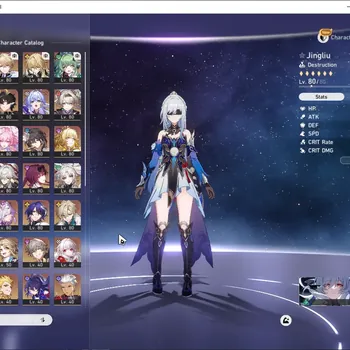Honkai Star Rail Accounts Others Asia|TL 70|21 Limited|Jingliu+Sign, Kafka