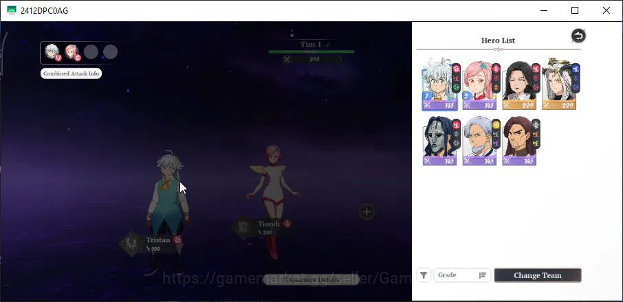 The Seven Deadly Sins: Origin Accounts [NA WEST] Lv2 Fresh Starter| 2 SSR | Drake, Guila  image 9