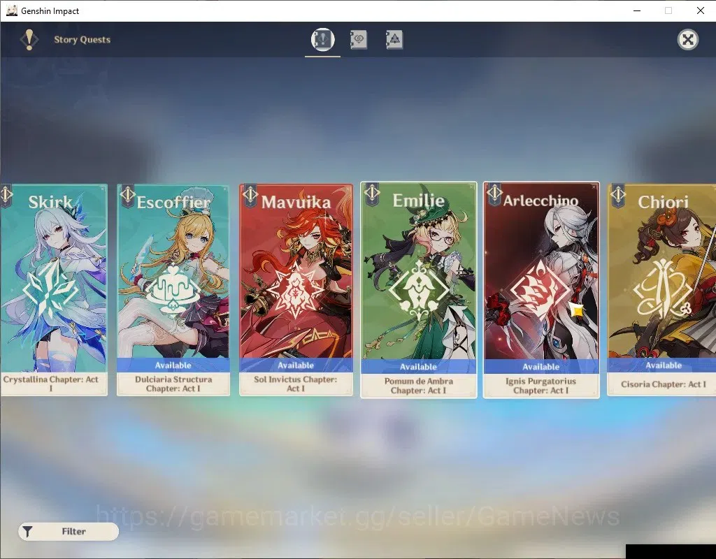 Genshin Impact Accounts ASIA|AR55|5 Limited+2(*5Wep)|Varka+Sign,Nicole,Fli image 13