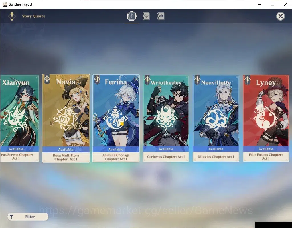 Genshin Impact Accounts ASIA|AR55|5 Limited+2(*5Wep)|Varka+Sign,Nicole,Fli image 14