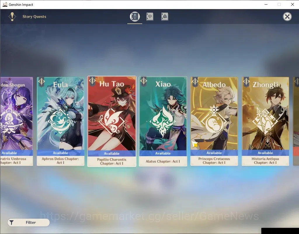 Genshin Impact Accounts ASIA|AR55|5 Limited+2(*5Wep)|Varka+Sign,Nicole,Fli image 16