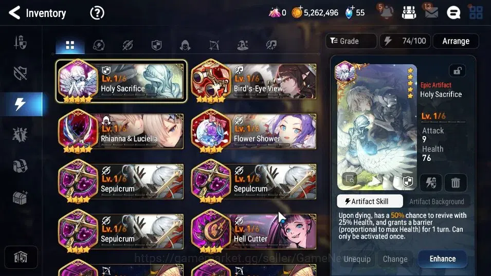 Epic Seven Accounts GLOBAL Unverif|New Era|2 ML (Rhiana&Luciel,LC Bell image 15